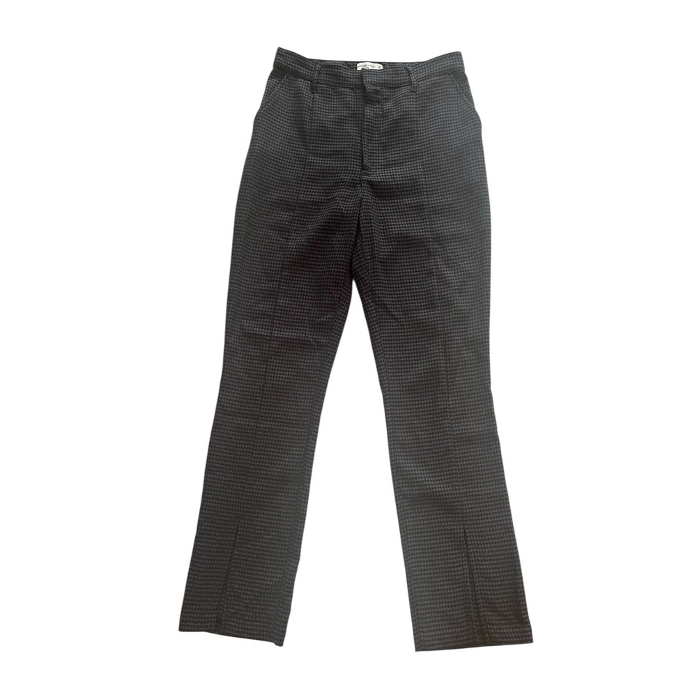 Abercrombie & Fitch‎ Size 30 / 10 Skinny Ultra High Rise Houndstooth Split Hem